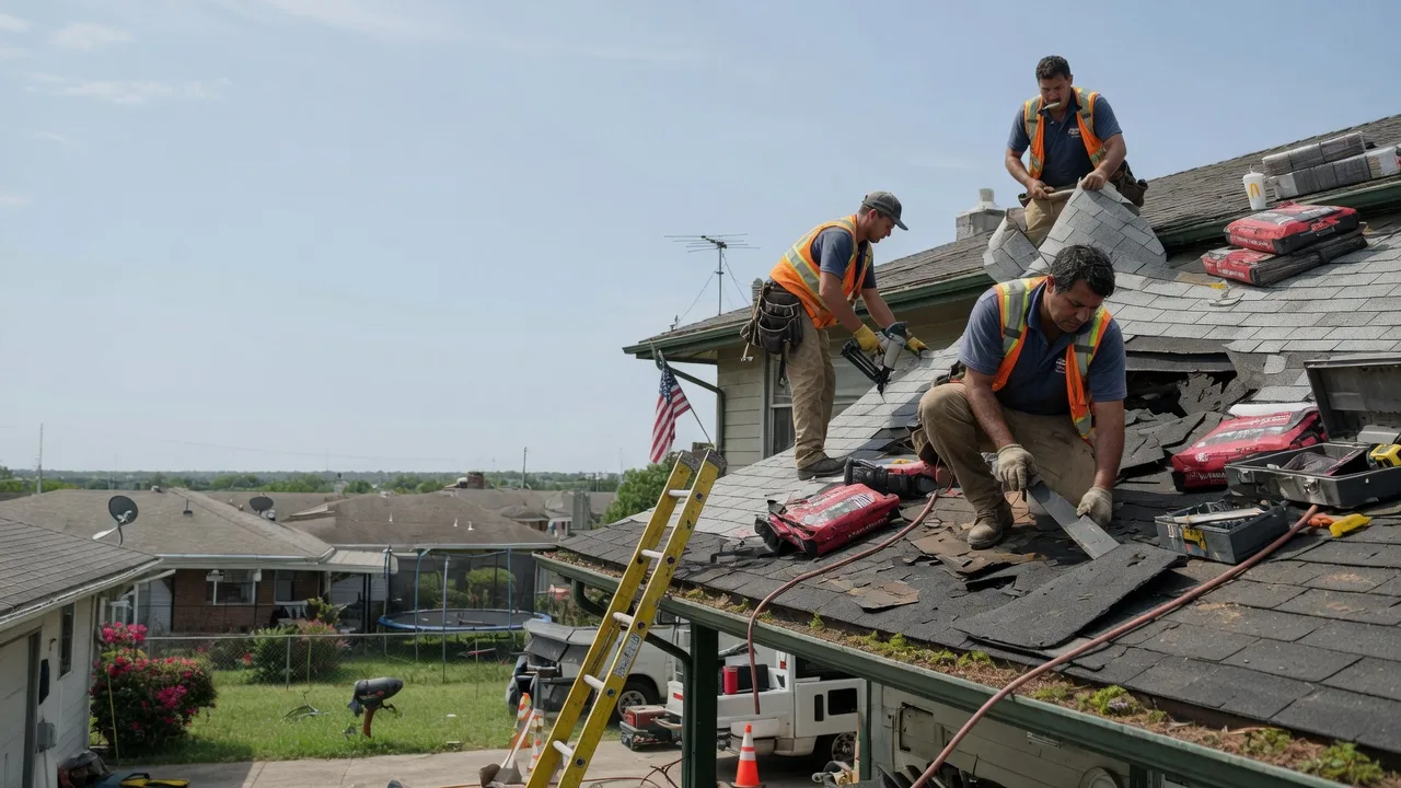 Roof Repair in Eucha, OK near me